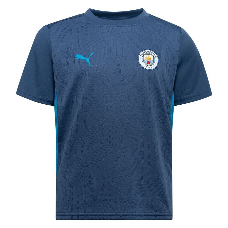 Manchester City T-shirt d'Entraînement - Inky Blue/Magic Blue Enfant