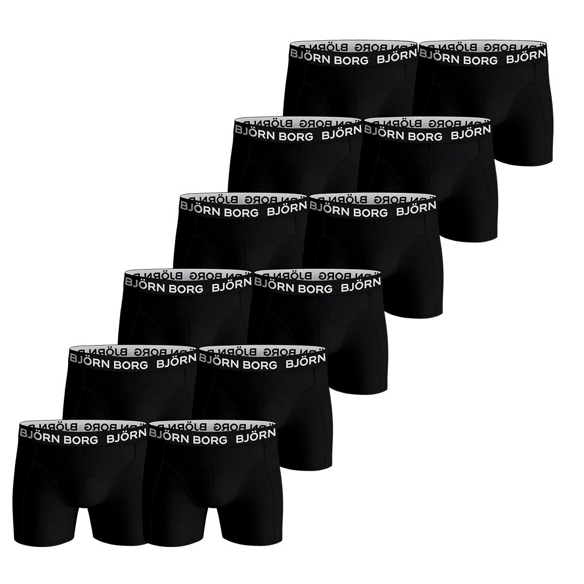 Björn Borg Essential 12-Pak Boxershorts Herre