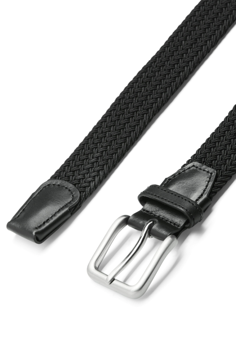 Jack & Jones zwarte heren riem