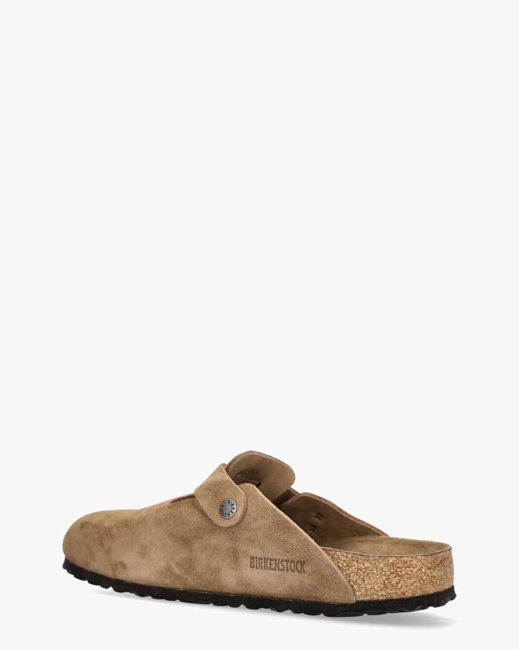 Birkenstock Boston Donkerbruin Herenslippers