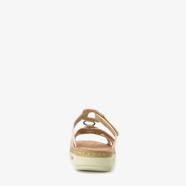 Blue Box dames slippers goud