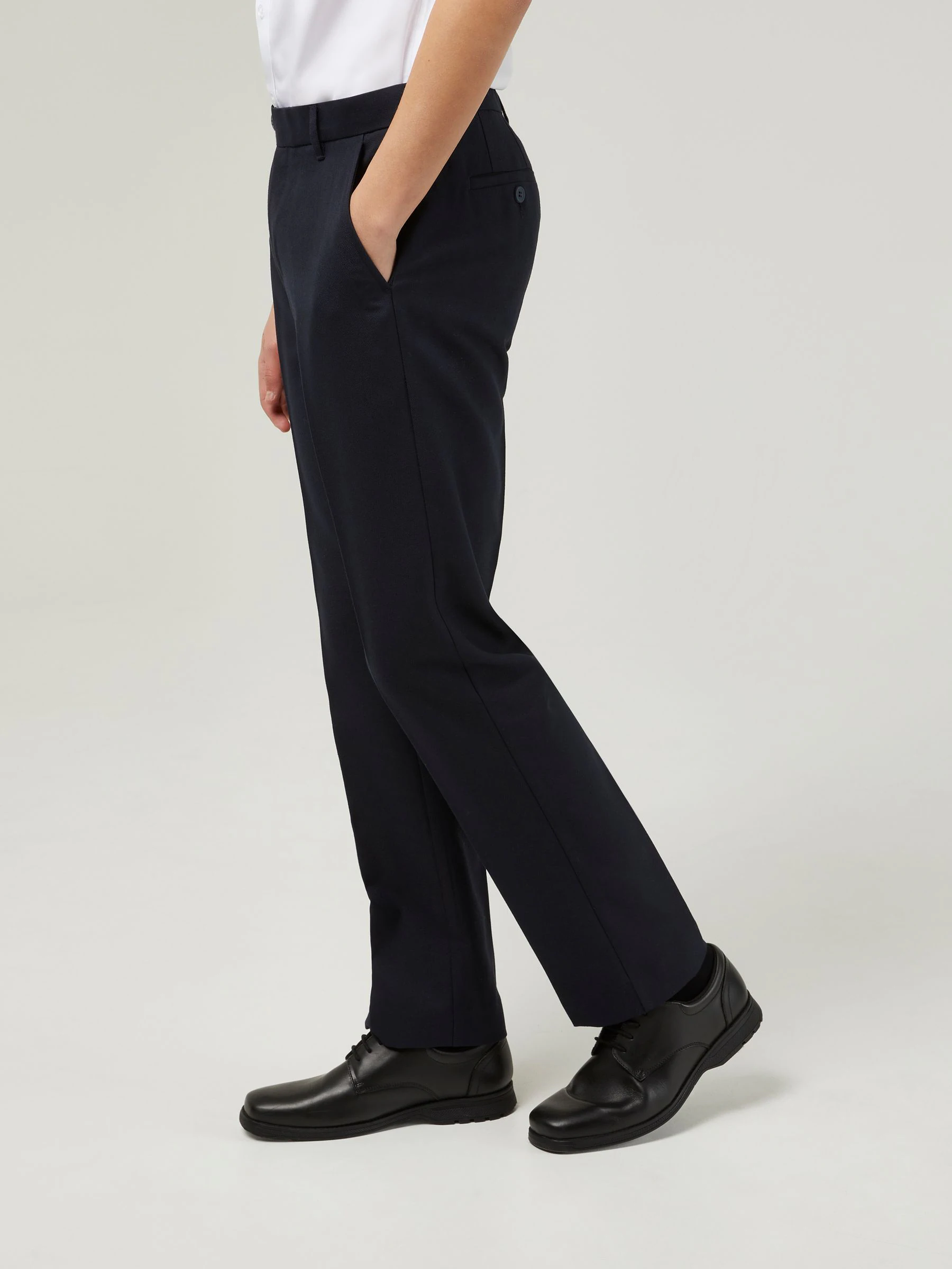 Trutex Senior Boys Slim Leg School Trousers
