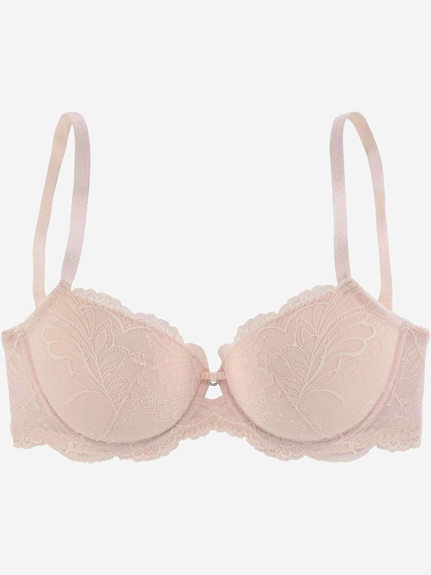 Soutien-gorge à coques avec bonnets préformés sans coutures en dentelle