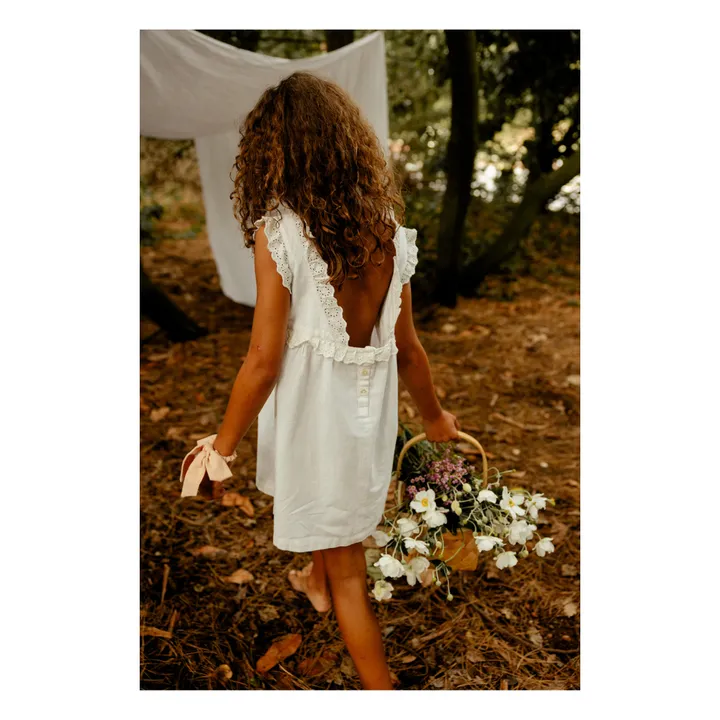 Lililotte Exclusivité Lililotte x Smallable - Robe Marianne | Blanc cassé