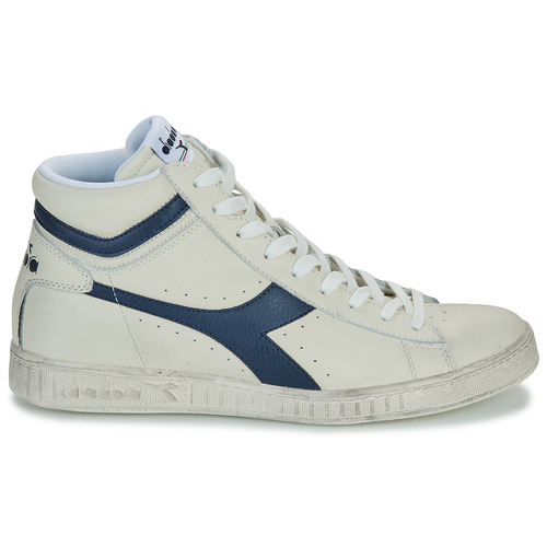 Diadora - GAME L HIGH WAXED - Blanc / Bleu