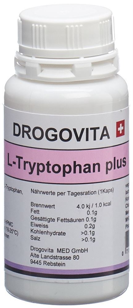 DROGOVITA L-Tryptophan plus Kaps Ds 50 Stk