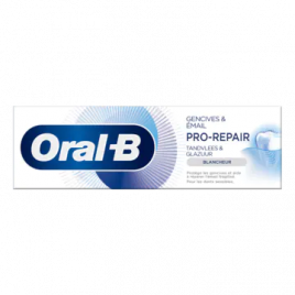 Oral-B Pro-repair tandvlees en glazuur zachte whitening tandpasta