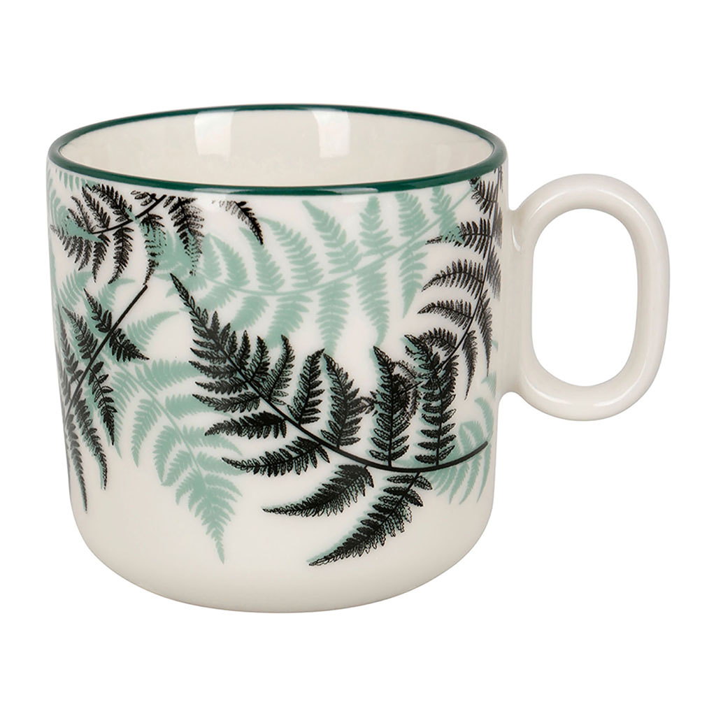 Tasse BOTANIQUE céramique fougères 15cl