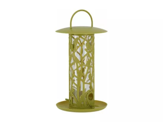 Mangeoire silo pour oiseaux Chiffchaff Pour graines + plateau + perchoir