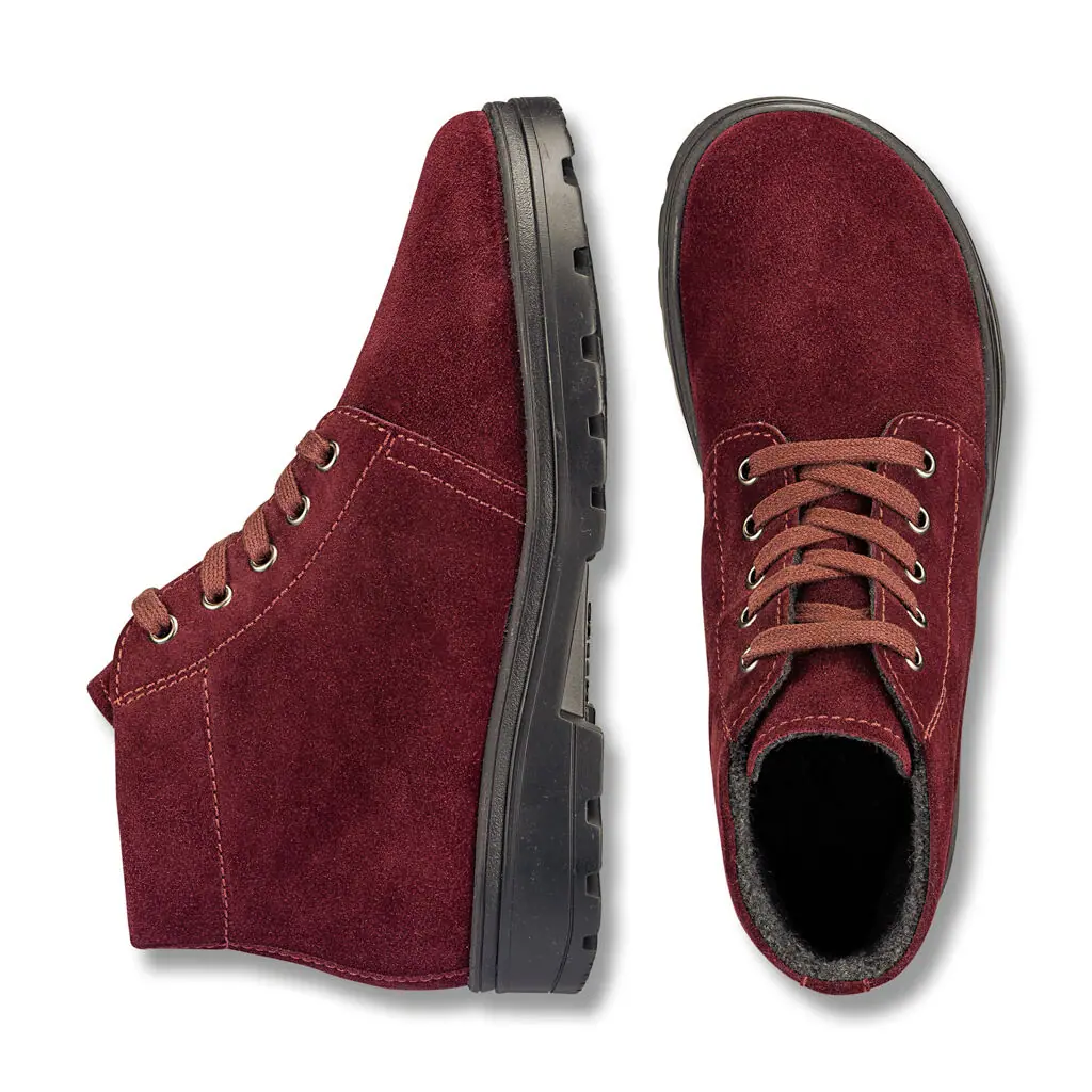 AUSVERKAUF - Schnürstiefelette ISONA bordeaux