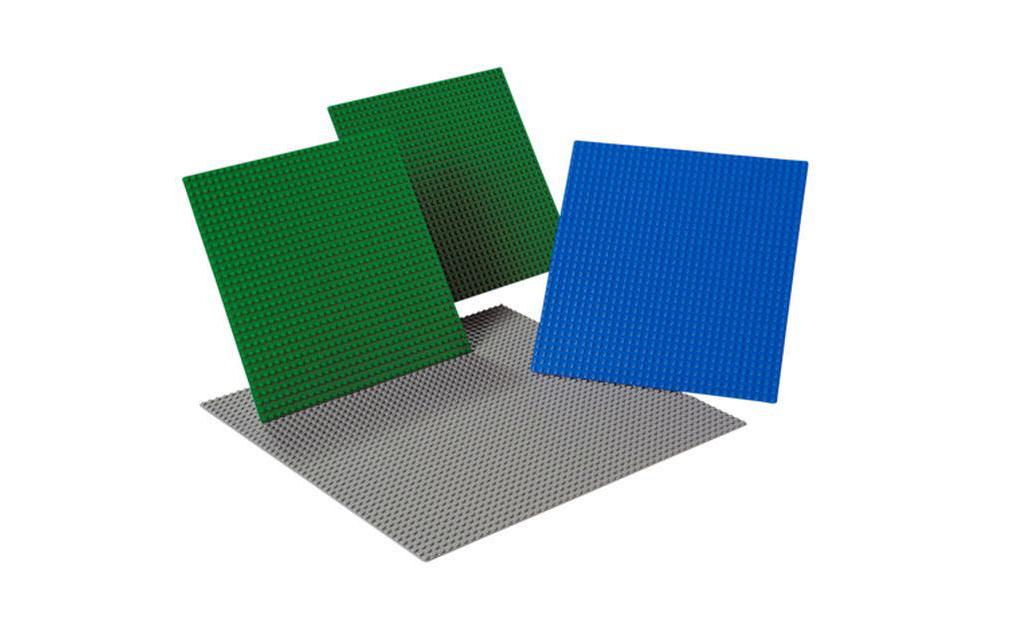 Bauplatten gross 9286Zubehör-Set mit vier Bauplatten