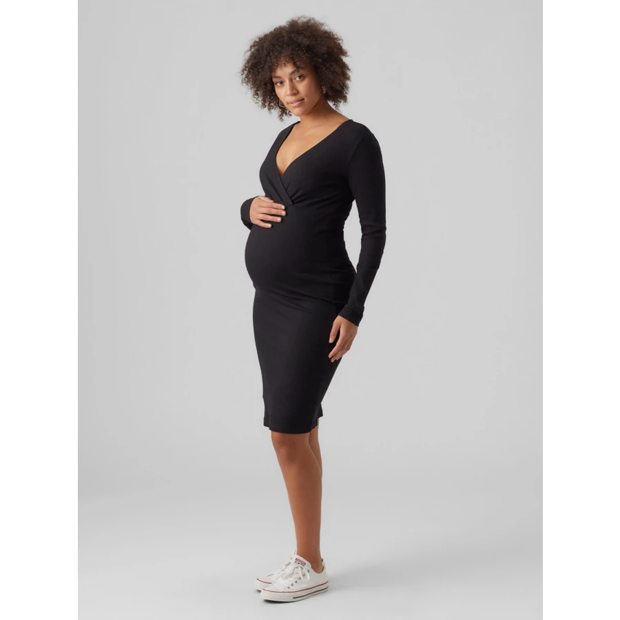 VERO MODA Stillkleid VMMLAVENDER Black
