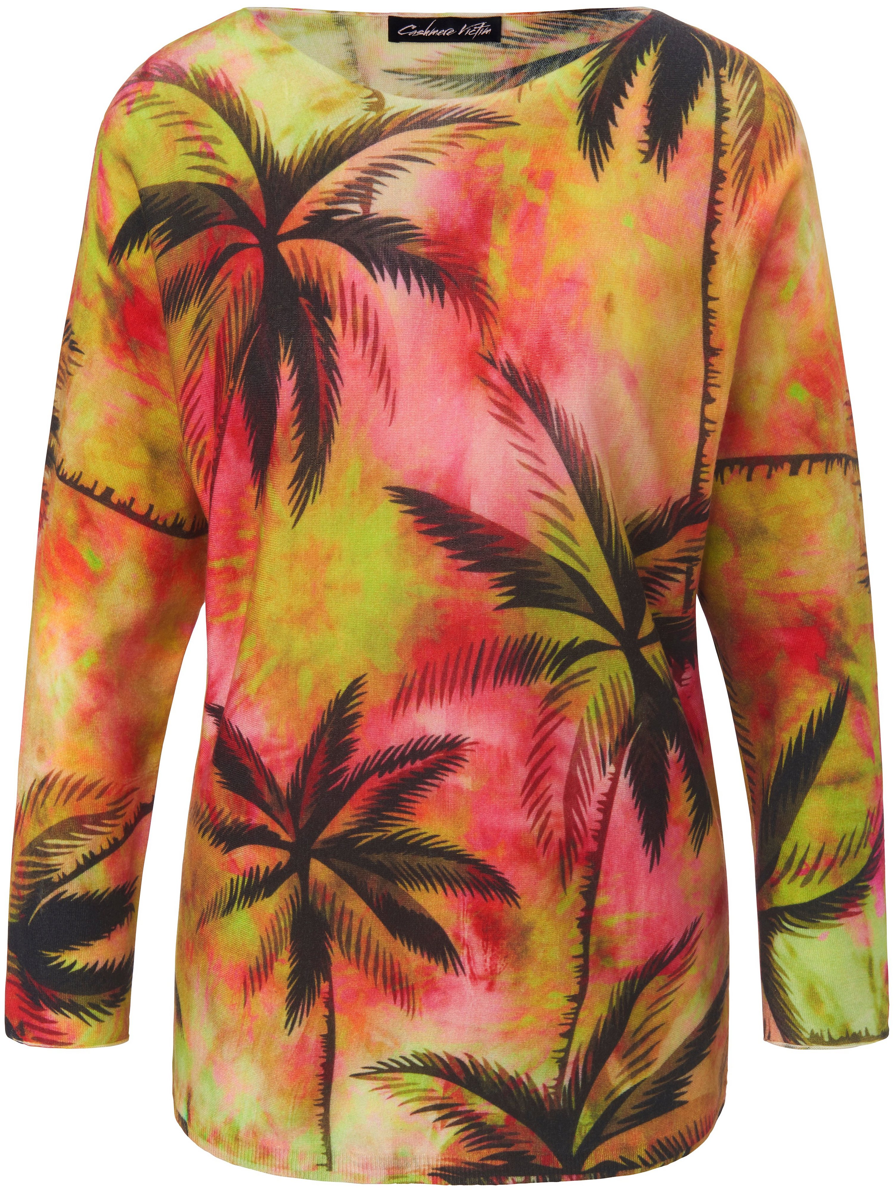 Pullover mit U-Boot-Ausschnitt