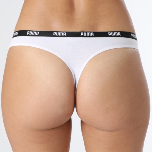 Lot De 3 Strings Femme 503008001 Blanc