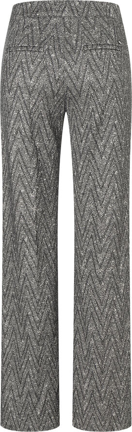 MAC Jeans CHIARA Silver shadow zig zag