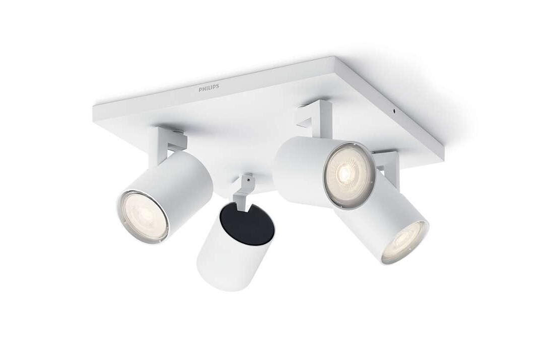 Aufbauspot myLiving Runner 53094/31/P0Deckenspot mit beweglichen Leuchtenköpfen