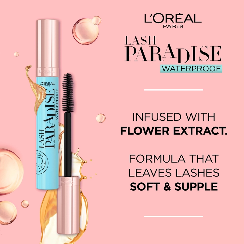 L'Oréal Paris Cosmetics Paradise Extatic Mascara Waterproof 6,4 ml - Black