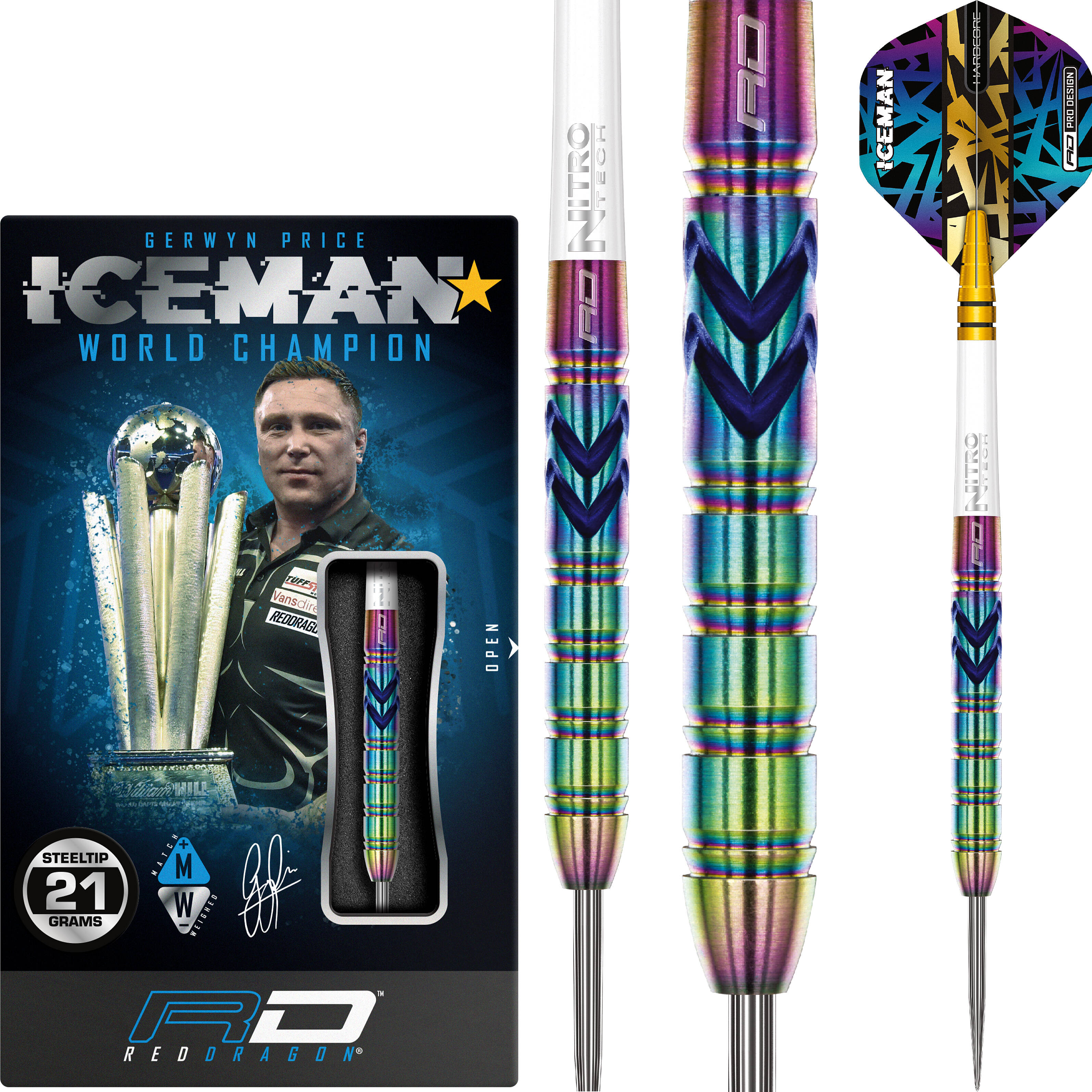 Red Dragon - Gerwyn Price Ionic - Steeldart