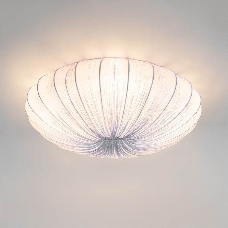 Japandi plafondlamp grijs 60cm 5-lichts - Plu