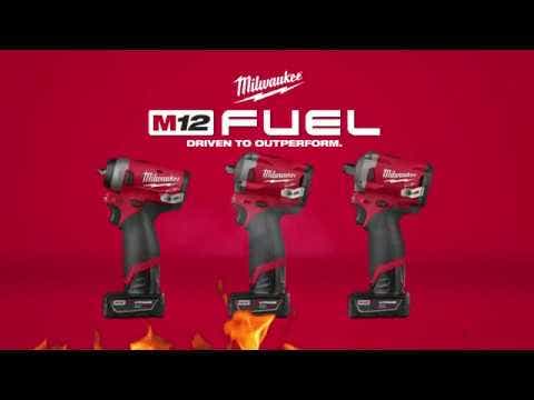 MILWAUKEE 12V FUEL™ 1/2" Stubby Impact Wrench Skin M12FIWF12-0