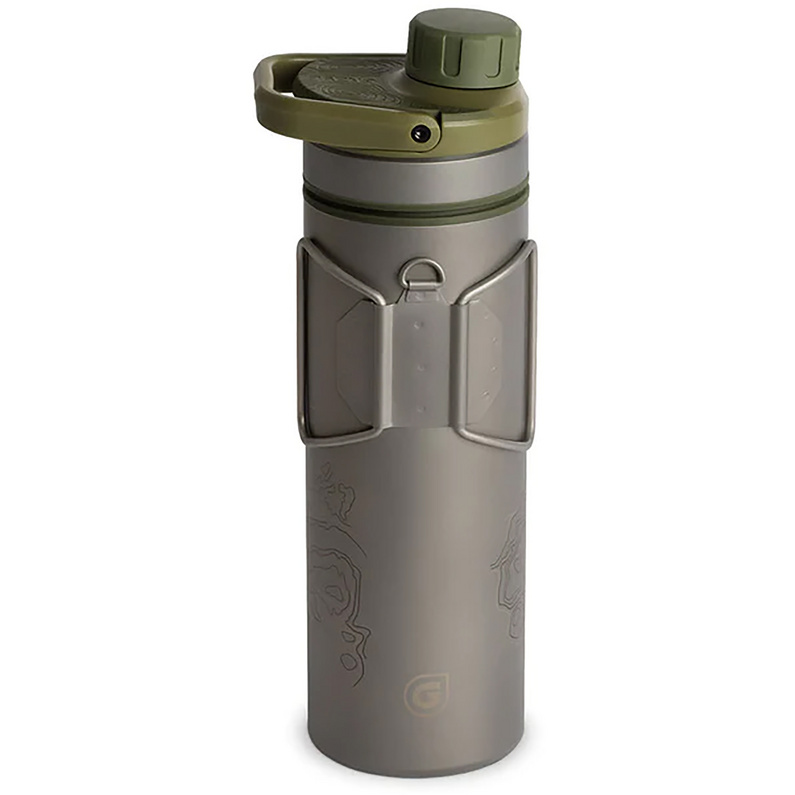 Grayl UltraPress Purifier Titanium Wasserfilter Flasche