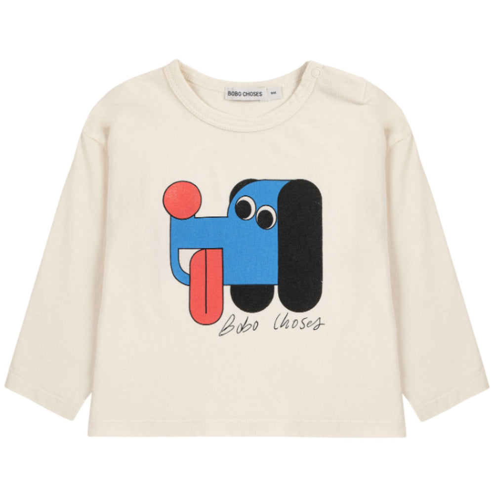 Køb Bobo Choses White Doggy Mate Bluse