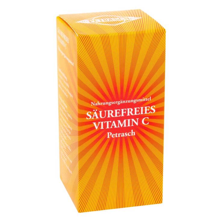 Vitamin C säurefrei Petrasch Pulver, 90 g