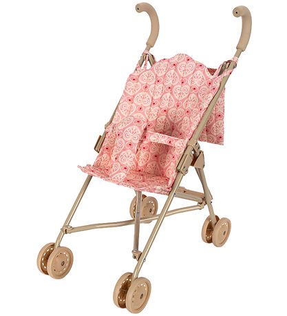 Konges Sløjd Puppen Buggy - Spitzen Pink