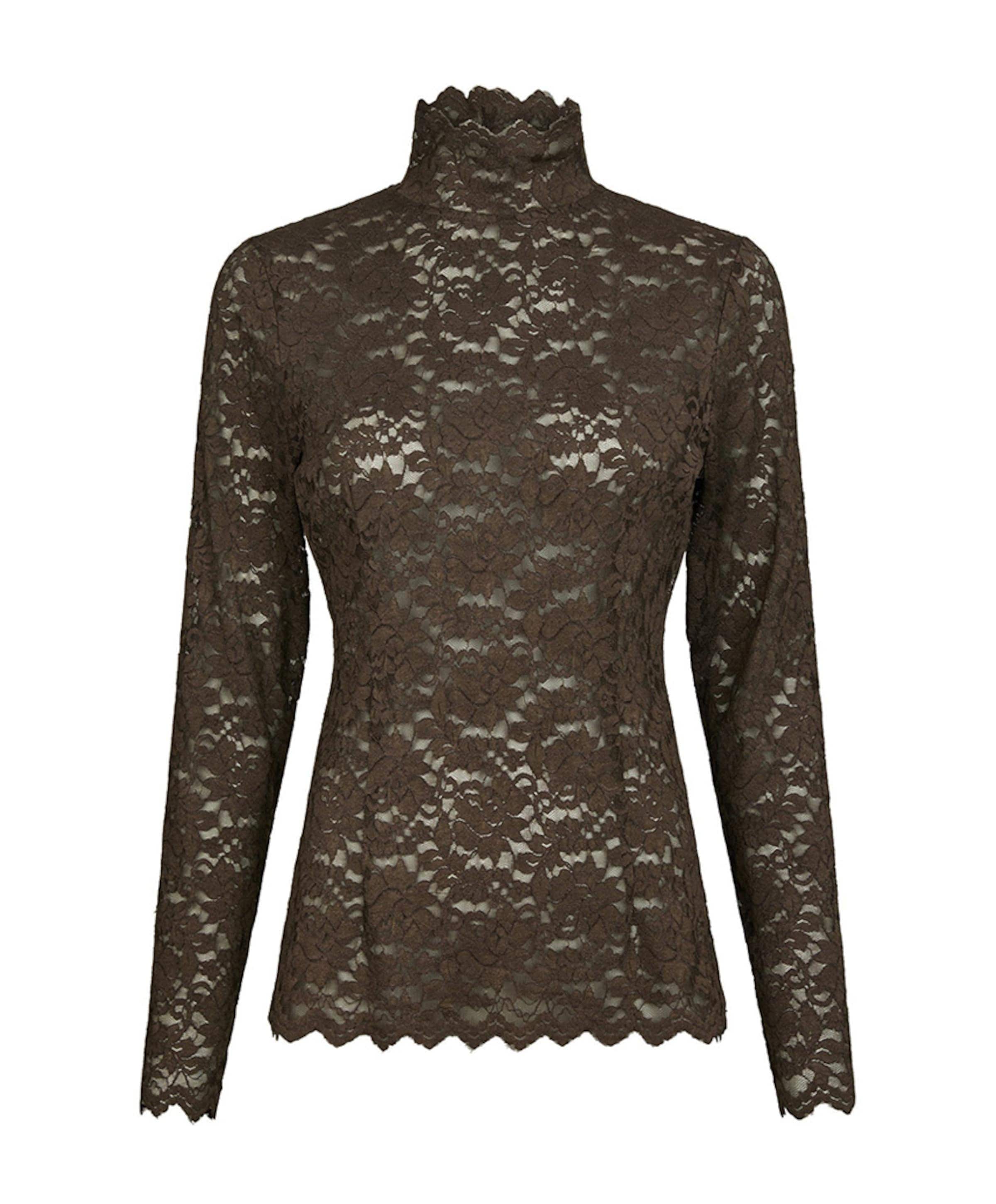 Neo Noir Dames top bruin