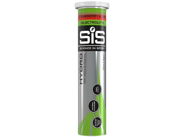 SiS GO Hydro Jordbær   Lime Elektrolyttabs, 20 stk