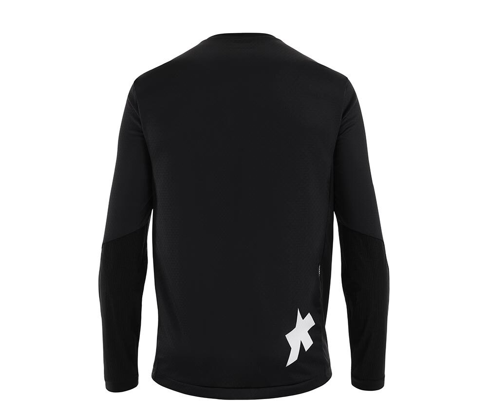 Assos Trail T3 MTB Fietsshirt Lange Mouwen Zwart Heren