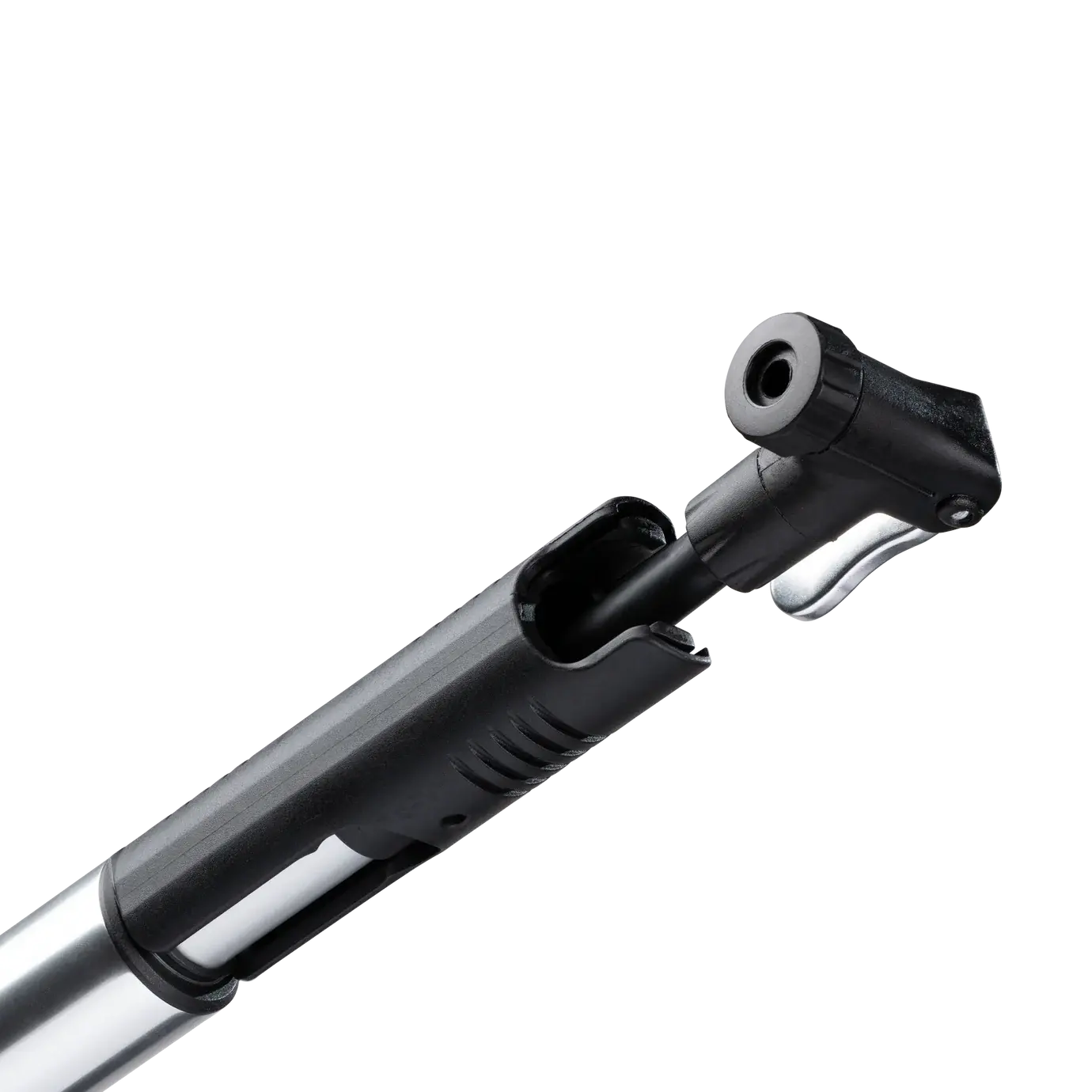 Crankbrothers Klic HV Mini Vloerpomp Zilver