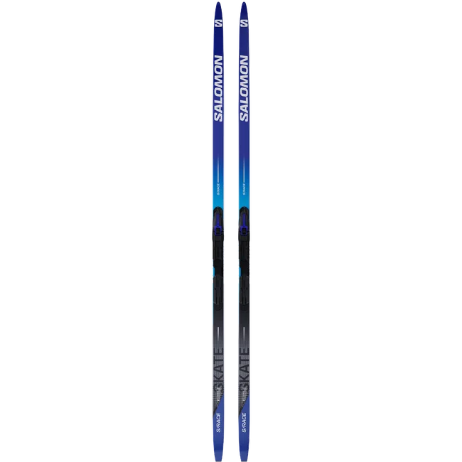 S/RACE CARBON SKATE X-Stiff (and Prolink Shift Race)  Pack skis nordiques skating + fixations unisexe