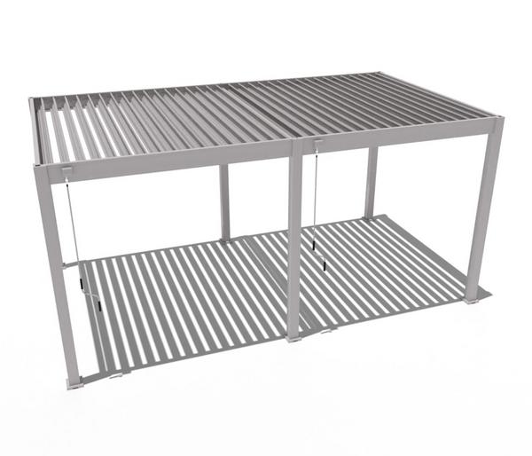 Weide Classic Pergola 3x5,3 Alu-Stahl, ca.