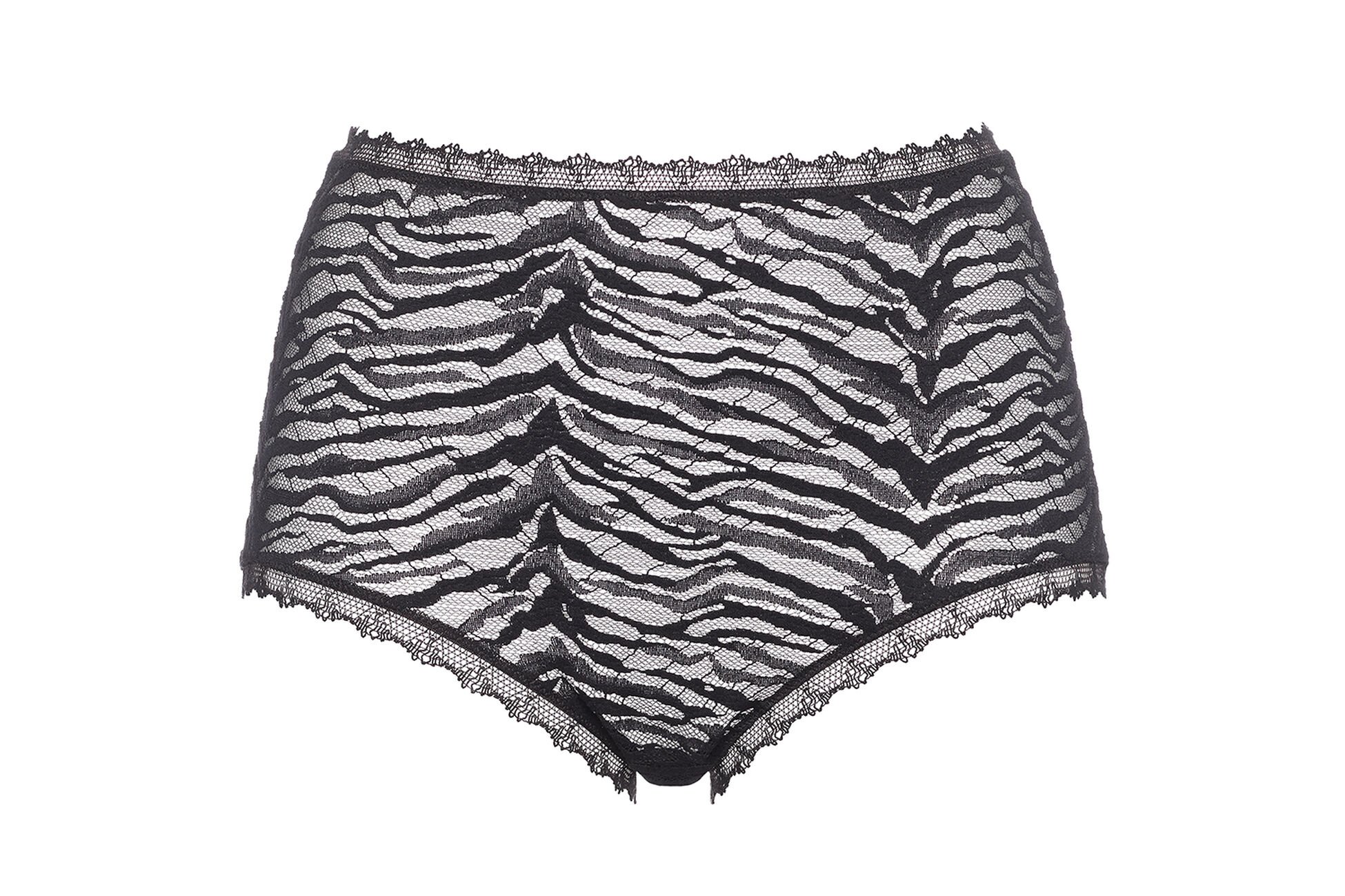 Echappee Culotte taille haute NOIR