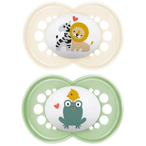 Lot de 2 sucettes Original dès 6 mois Better Together - Coloris aléatoire - MAM
