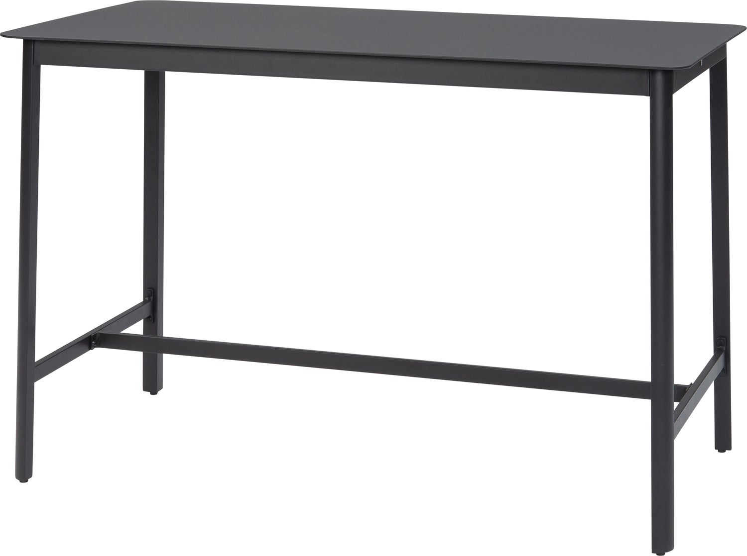 Intratuin 4-zits barset Suze aluminium antraciet