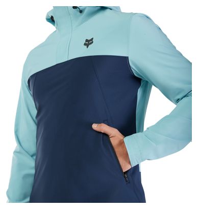 Sweat à Capuche Homme Fox Ranger Wind Bleu