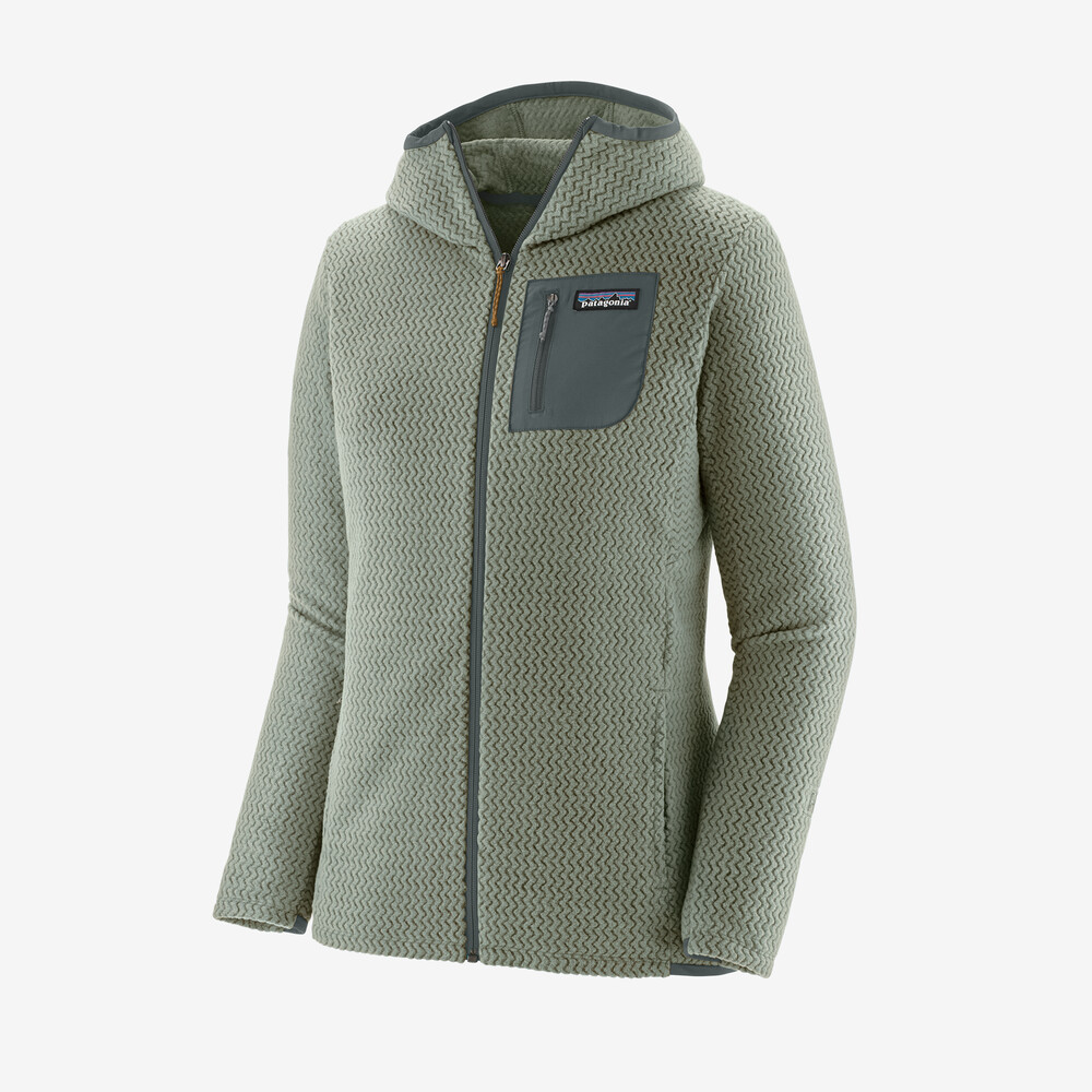 Damen-Kapuzenpullover R1 Air mit durchgehendem Reißverschluss