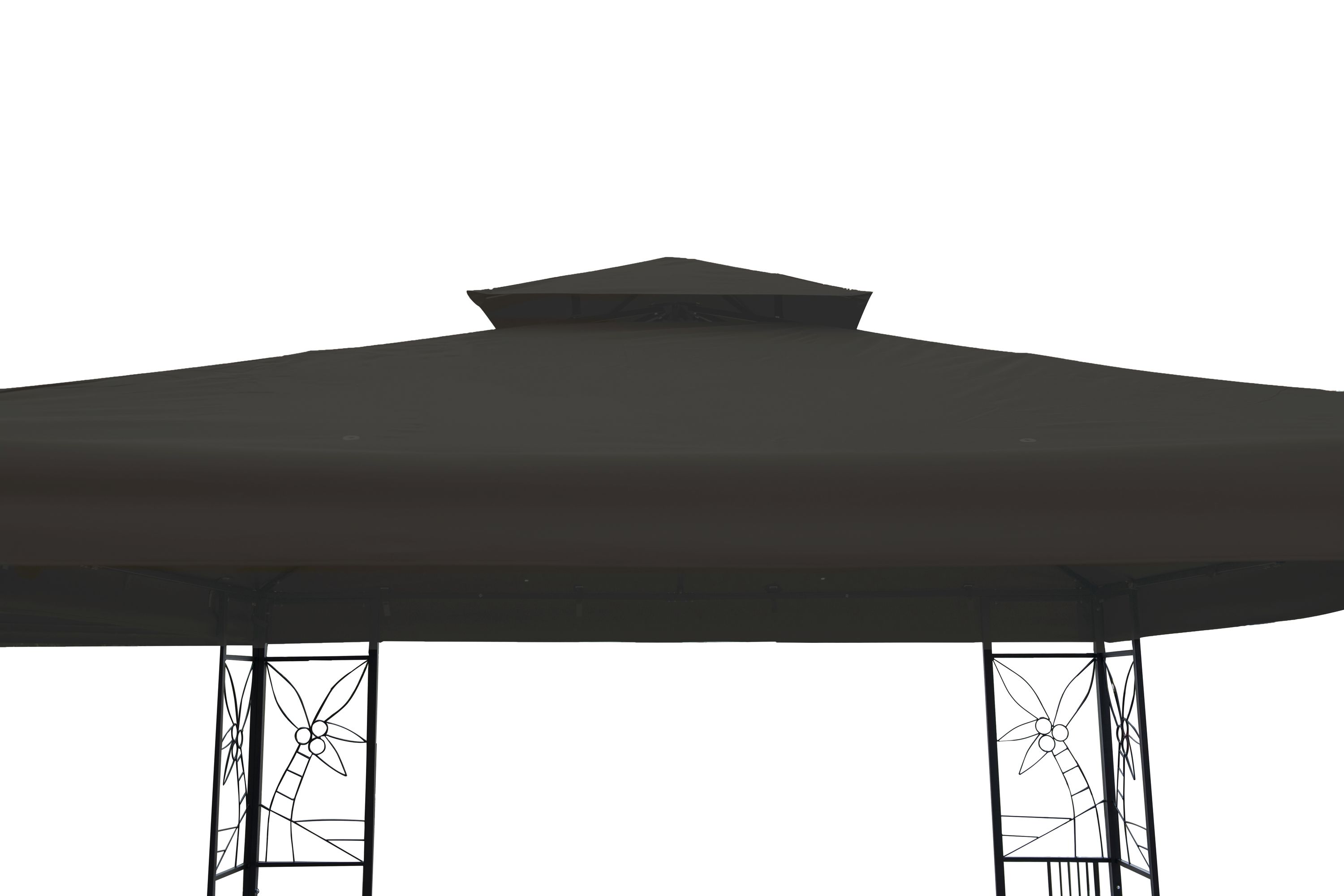 Gartenpavillon HOWEA 3 x 3 m anthrazit