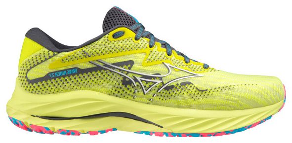 Chaussures de Running Mizuno Wave Rider 27 Jaune