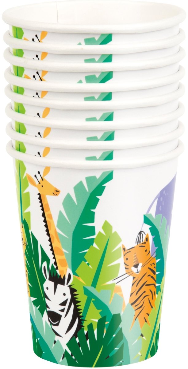 Safari Bekers Papier 266ml 8st