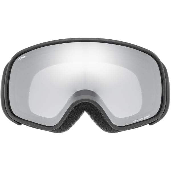Masque de ski UVEX SCRIBBLE FM SPHERE BLACK/MIRROR SILVER