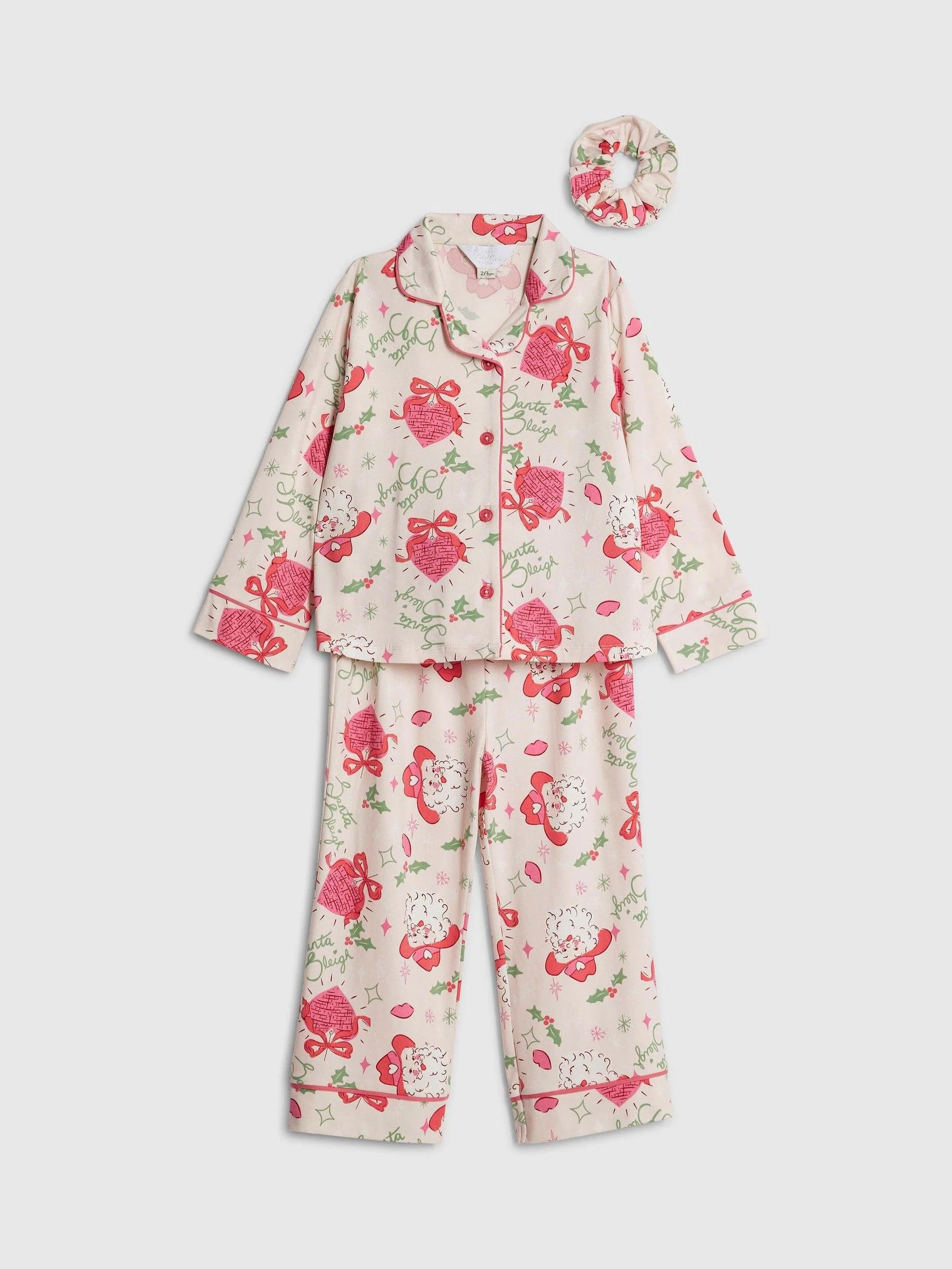 River Island Santa Sleigh Pyjamas