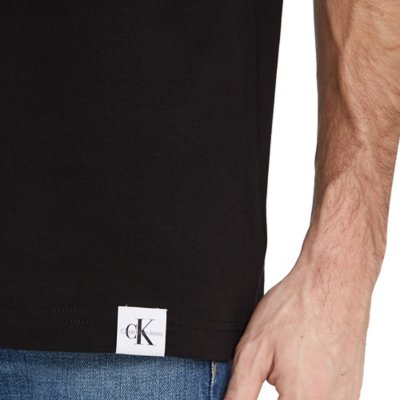 Tee-shirt à manches courtes homme Woven Tab CALVIN KLEIN