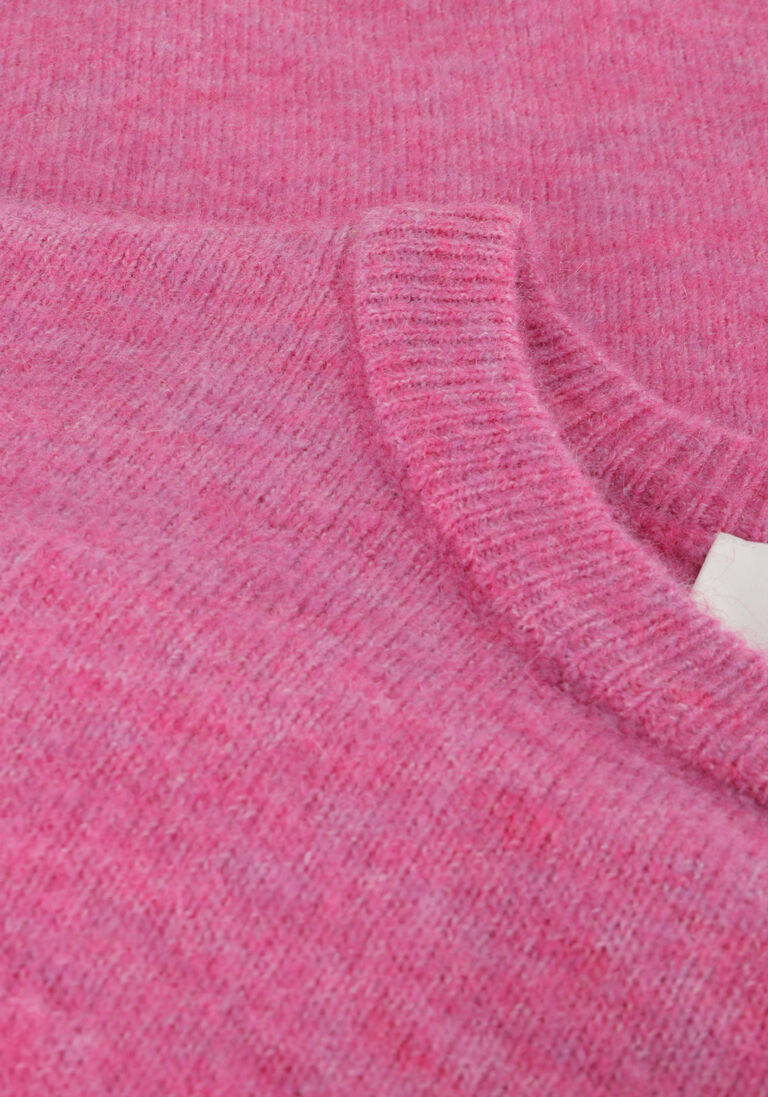 SELECTED FEMME roze selected femme t-shirt slfmaline-liliana 2/4 knit o-neck