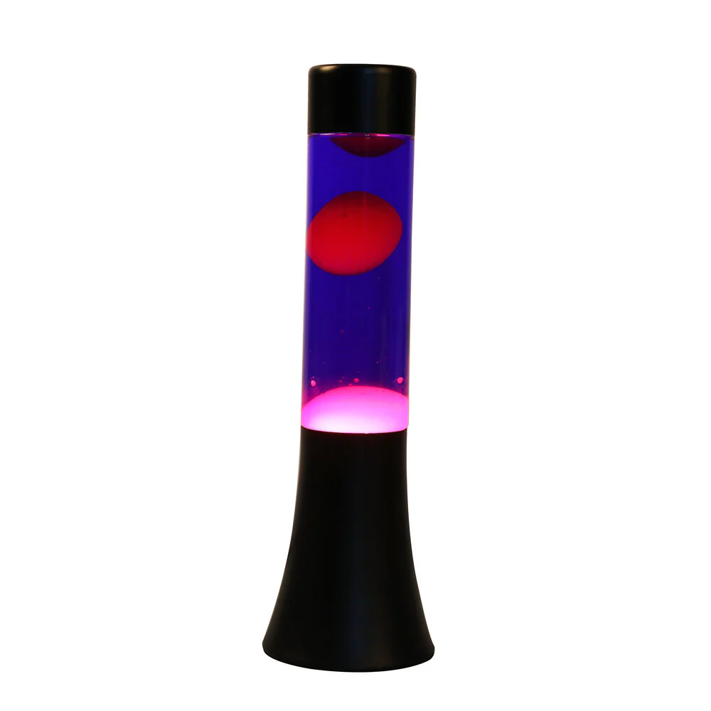 I-Total  Lavalampe, lilla/pink - H30 cm