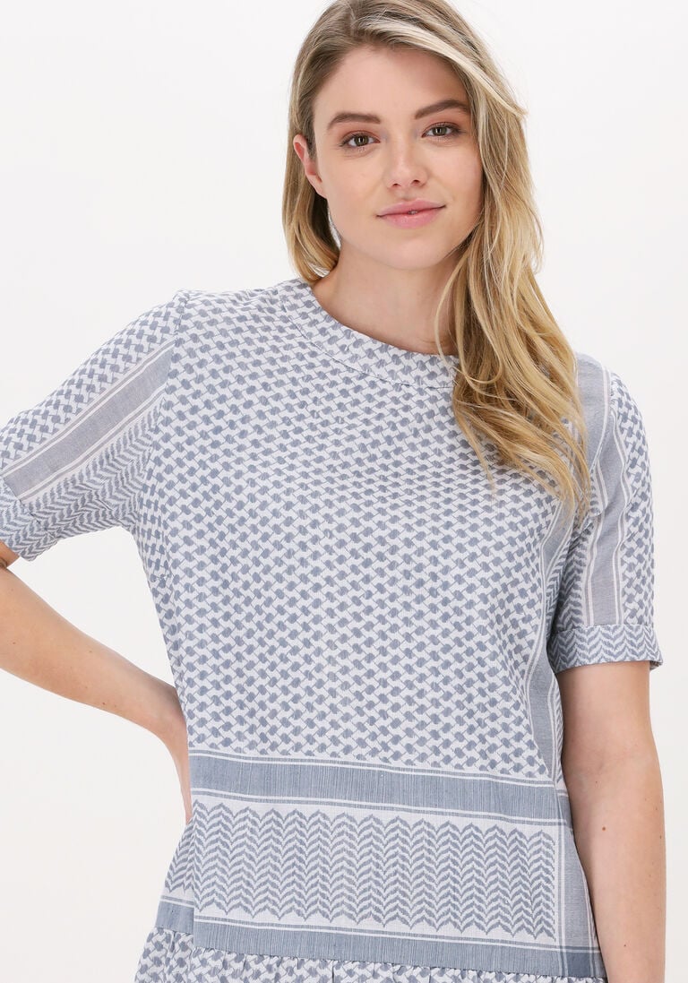 ROUGH STUDIOS lichtblauwe rough studios mini jurk tara dress
