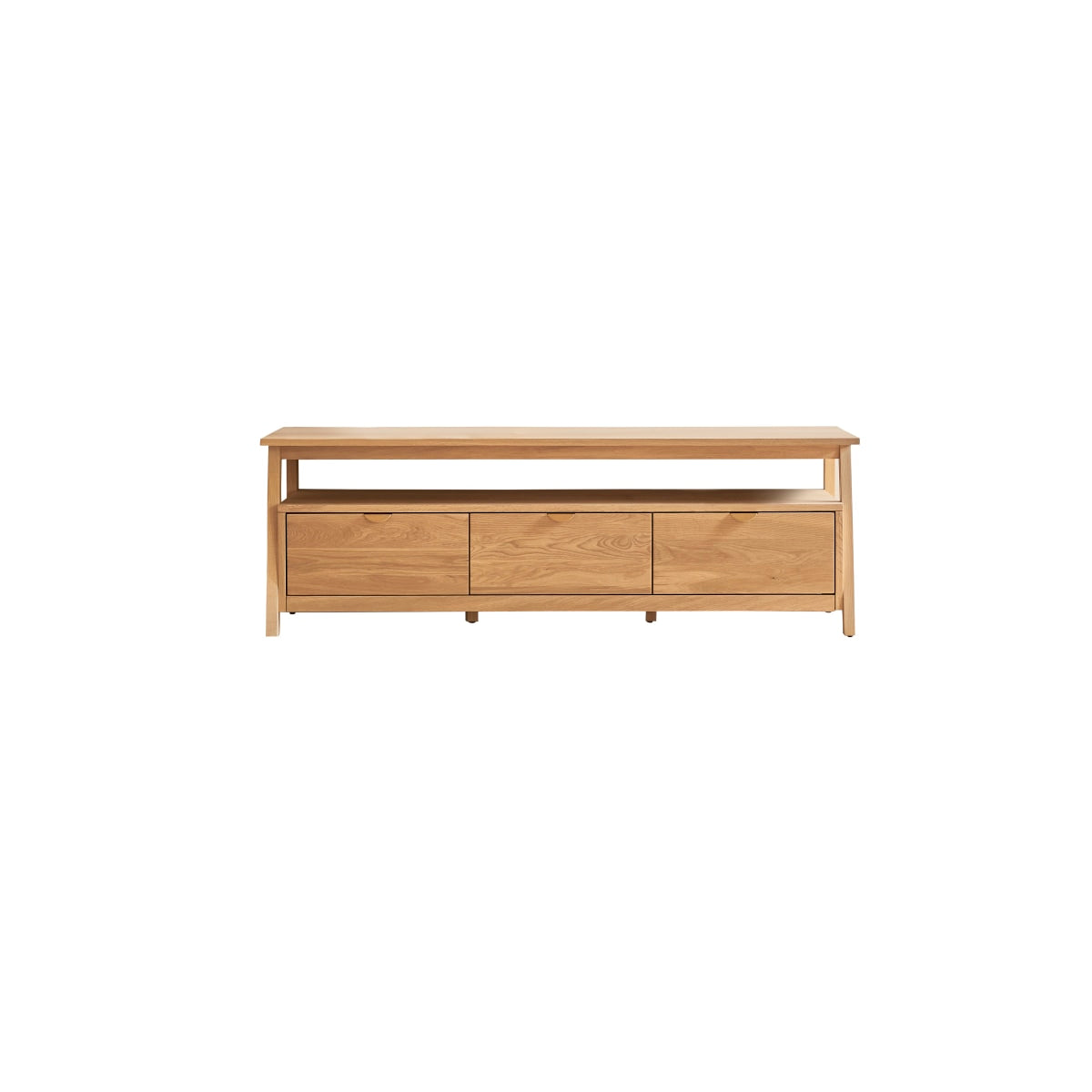 Tikamoon - Pola - Massief eiken tv-meubel 150 cm