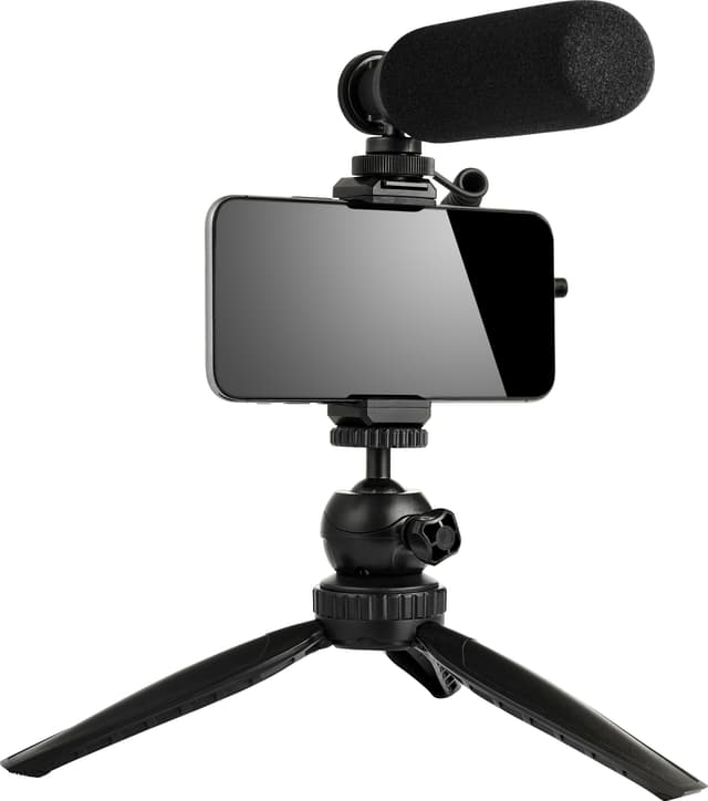 Wistream tripod med shotgun mikrofon